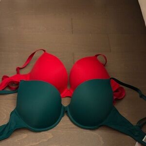VICTORIA SECRET BRAS PUSH UP /32DD, CHOOSE HOW MANY YOU WANT, 11$ each